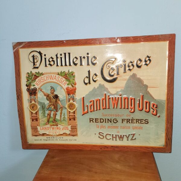 Blechschild
